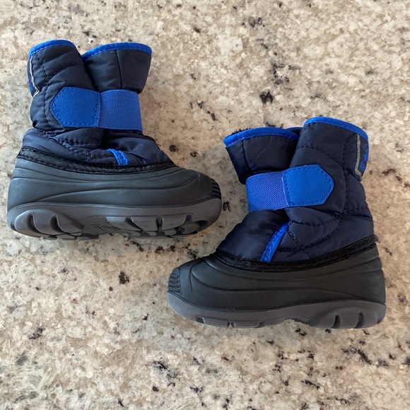 Blue‎ Kamik Snowbug Winter Snow Boots Velcro Sz 6 - Picture 3 of 6